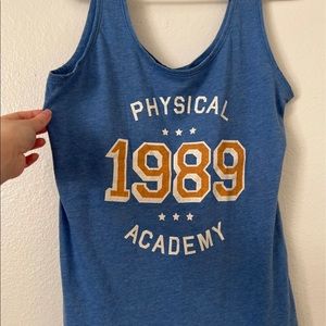 Blue Print Tank Top